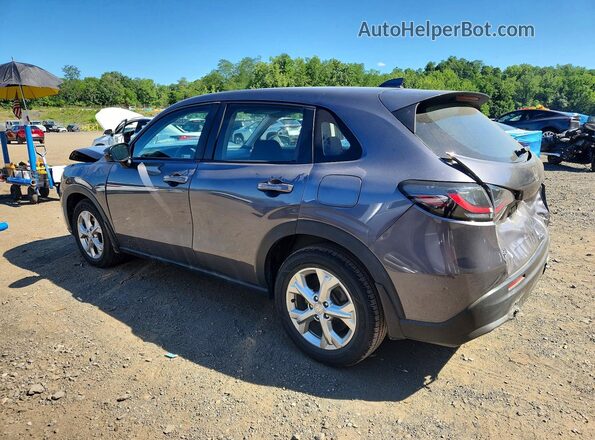 3CZRZ2H37PM707864 2023 HONDA HR-V Gray Trasero izquierdo