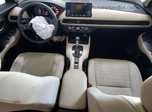 3CZRZ2H37PM742467 2023 HONDA HR-V Silver Widok deski rozdzielczej