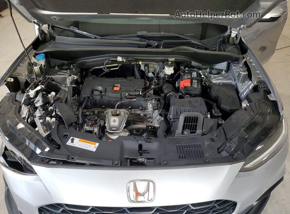 3CZRZ2H37PM742467 2023 HONDA HR-V Silver Widok komory silnika