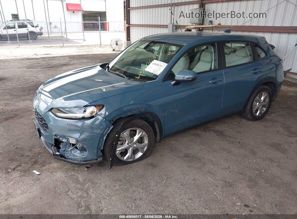3CZRZ2H37SM714516 2025 HONDA HR-V Light Blue Передняя левая четверть