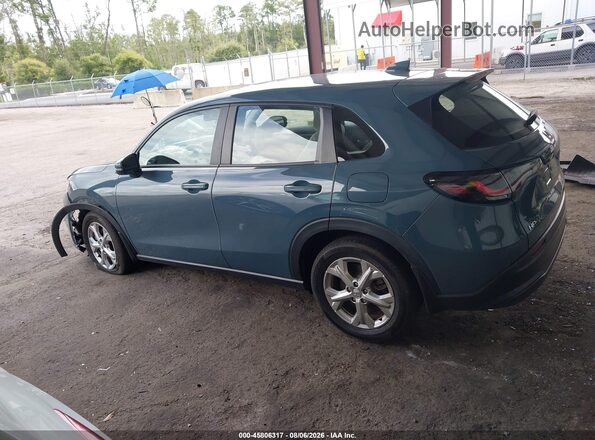 3CZRZ2H37SM714516 2025 HONDA HR-V Light Blue Панорамный вид салона 360°