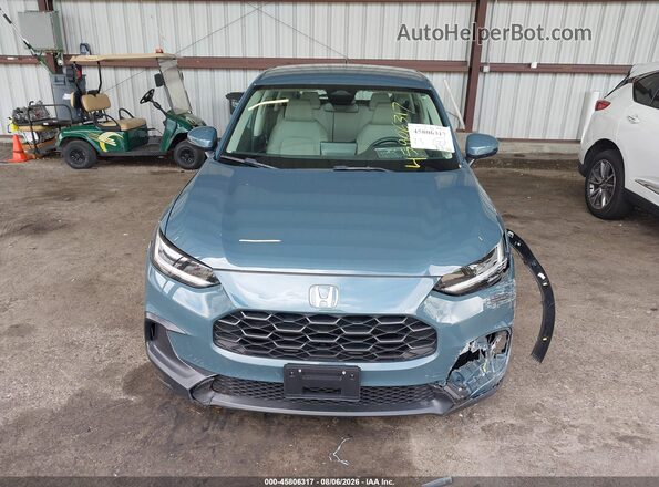 3CZRZ2H37SM714516 2025 HONDA HR-V Light Blue Вид щитка приборов