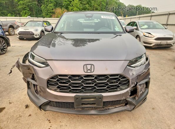 3CZRZ2H38RM715703 2024 HONDA HR-V Gray Front view