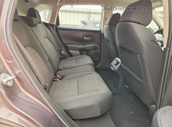 3CZRZ2H38RM715703 2024 HONDA HR-V Gray Rear seats view