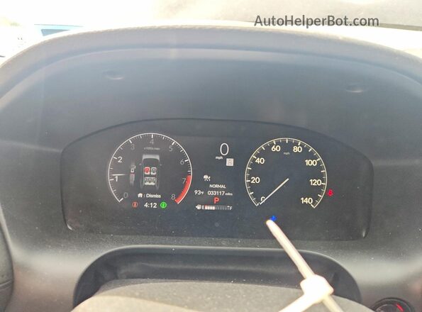3CZRZ2H39SM717451 2025 HONDA HR-V Черный Вид щитка приборов