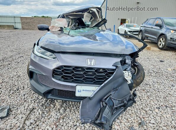 3CZRZ2H3XPM713819 2023 HONDA HR-V Gray წინა ხედი