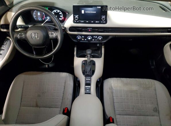 3CZRZ2H3XRM709742 2024 HONDA HR-V Silver წინა პანელის ხედი
