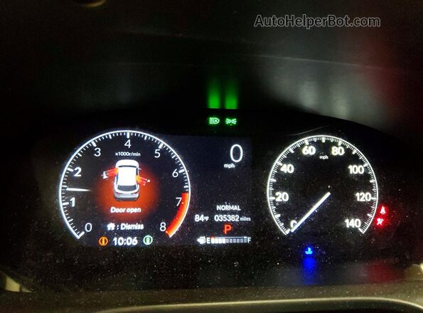 3CZRZ2H3XRM709742 2024 HONDA HR-V Silver ხელსაწყოთა პანელის ხედი