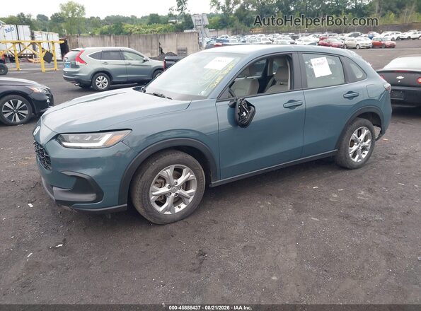 3CZRZ2H3XRM717243 2024 HONDA HR-V Синий Передняя левая четверть