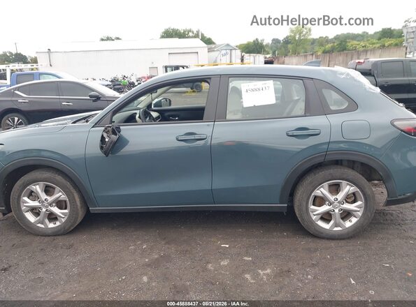 3CZRZ2H3XRM717243 2024 HONDA HR-V Синий Панорамный вид салона 360°
