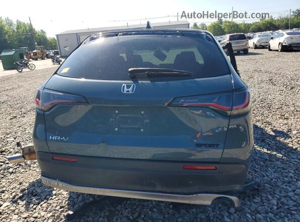 3CZRZ2H50PM713068 2023 HONDA HR-V Синий Вид сзади