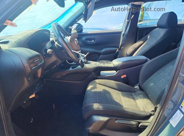 3CZRZ2H50PM713068 2023 HONDA HR-V Синий Вид салона спереди