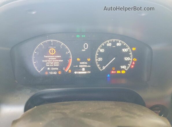 3CZRZ2H50PM726080 2023 HONDA HR-V Gray Вид щитка приладів