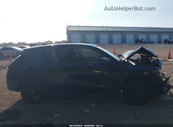 3CZRZ2H50PM743154 2023 HONDA HR-V Black Widok wnętrza z tyłu