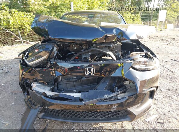3CZRZ2H50PM743154 2023 HONDA HR-V Black Widok zestawu wskaźników