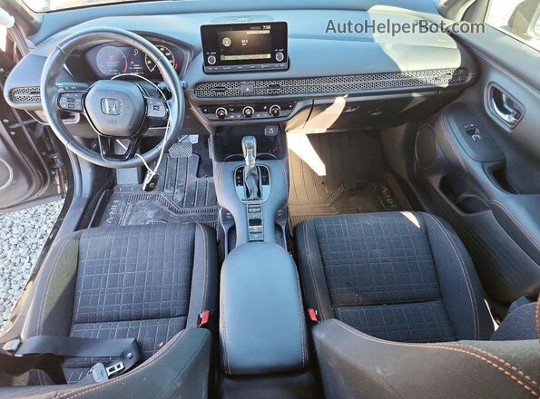 3CZRZ2H50SM708946 2025 HONDA HR-V Black Առջևի վահանակի տեսք