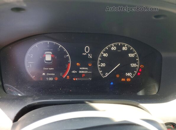 3CZRZ2H50SM794811 2025 HONDA HR-V Gray Սարքավորումների վահանակի տեսք