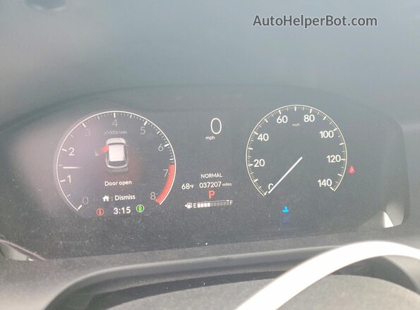 3CZRZ2H51PM701379 2023 HONDA HR-V Gray Instrument cluster view