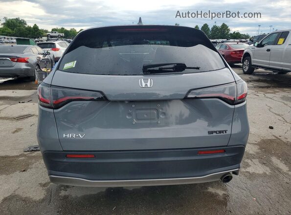 3CZRZ2H51PM701379 2023 HONDA HR-V Gray Rear view