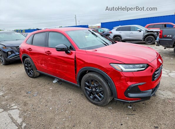 3CZRZ2H51PM715492 2023 HONDA HR-V Red Przód prawy