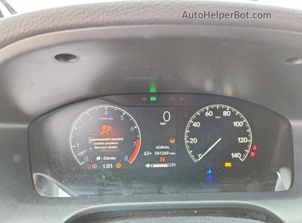 3CZRZ2H51PM715492 2023 HONDA HR-V Red Widok zestawu wskaźników