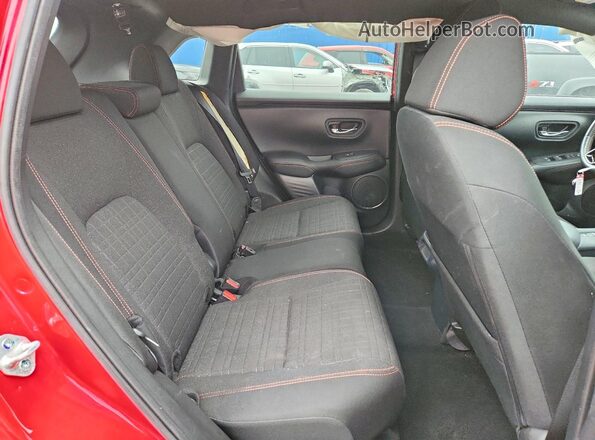 3CZRZ2H51PM715492 2023 HONDA HR-V Red Widok tylnych siedzeń