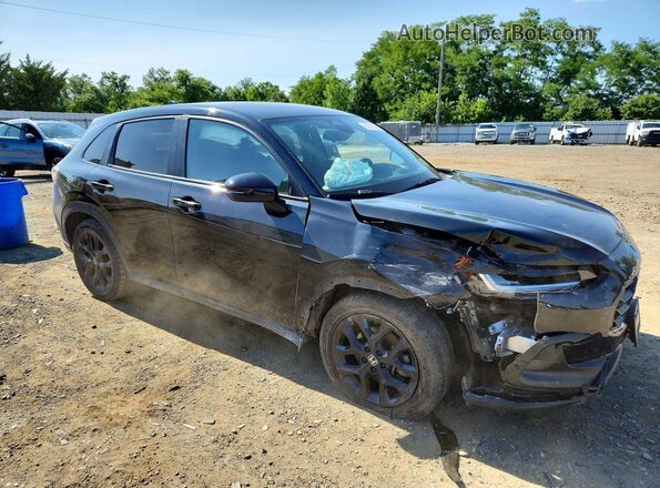 3CZRZ2H51PM732180 2023 HONDA HR-V Black Передня права чверть