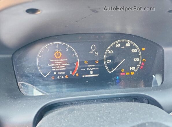 3CZRZ2H51PM732180 2023 HONDA HR-V Black Вид щитка приладів