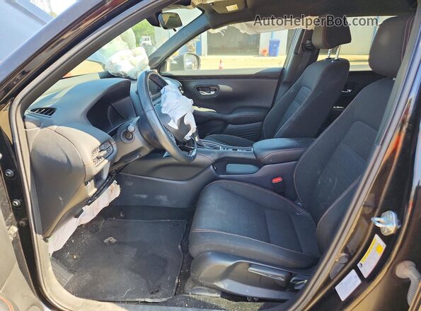 3CZRZ2H51PM732180 2023 HONDA HR-V Black Вид салону спереду