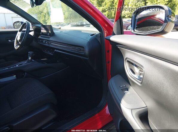 3CZRZ2H51PM738139 2023 HONDA HR-V Red Widok wnętrza z przodu