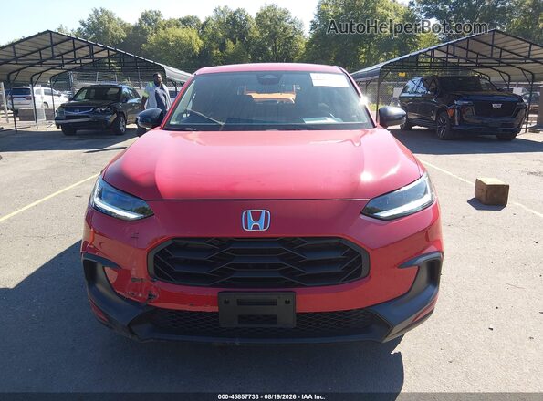 3CZRZ2H51PM738139 2023 HONDA HR-V Red Widok zestawu wskaźników