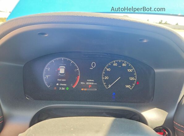 3CZRZ2H51TM765092 2026 HONDA HR-V Blue ხელსაწყოთა პანელის ხედი