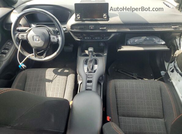 3CZRZ2H52PM723505 2023 HONDA HR-V White Vista del salpicadero