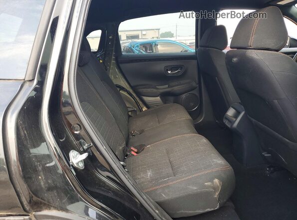 3CZRZ2H52RM781763 2024 HONDA HR-V Black უკანა სალონის ხედი