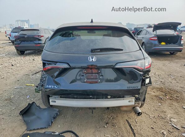 3CZRZ2H52RM781763 2024 HONDA HR-V Black უკანა ხედი