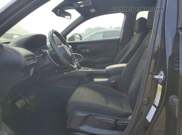 3CZRZ2H52RM781763 2024 HONDA HR-V Black წინა სალონის ხედი