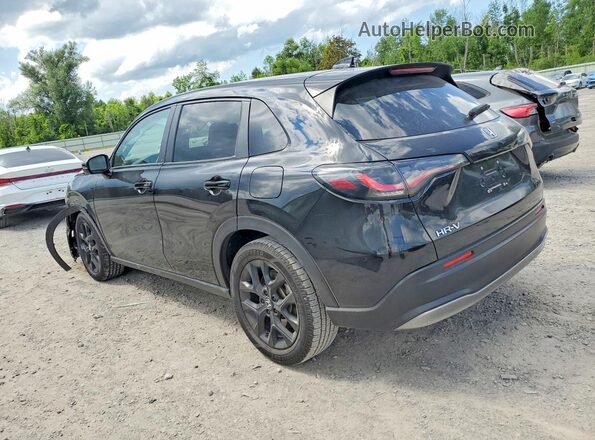 3CZRZ2H52SM780859 2025 HONDA HR-V Black Rear left