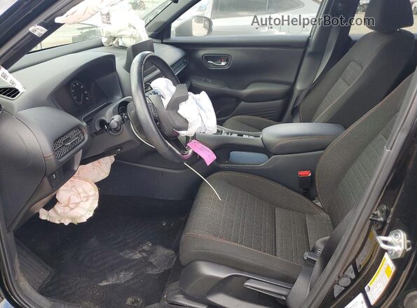 3CZRZ2H52SM780859 2025 HONDA HR-V Black Front interior view