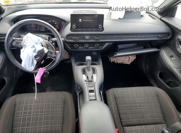 3CZRZ2H52SM780859 2025 HONDA HR-V Black Dashboard view