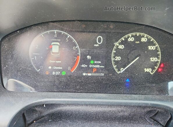 3CZRZ2H52TM728147 2026 HONDA HR-V Blue Instrument cluster view