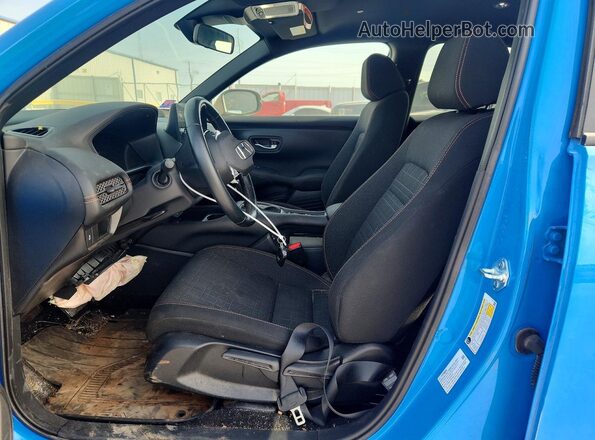 3CZRZ2H52TM728147 2026 HONDA HR-V Blue Front interior view