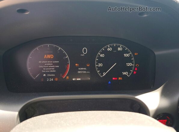 3CZRZ2H52TM750021 2026 HONDA HR-V Gray Սարքավորումների վահանակի տեսք