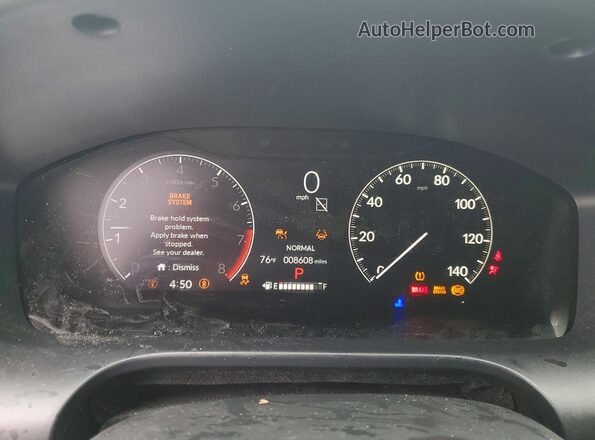 3CZRZ2H52TM752125 2026 HONDA HR-V Black Вид щитка приладів
