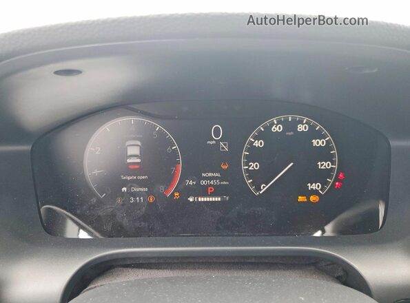 3CZRZ2H52TM754280 2026 HONDA HR-V White Instrument cluster view