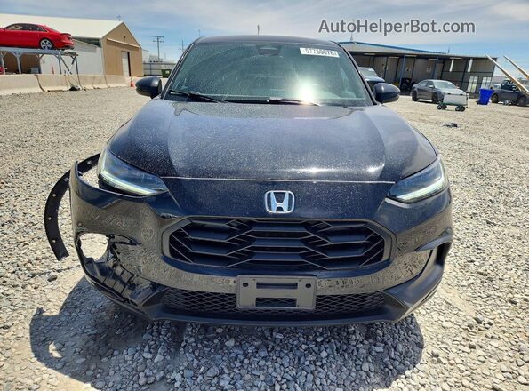 3CZRZ2H53RM700222 2024 HONDA HR-V Black Widok z przodu