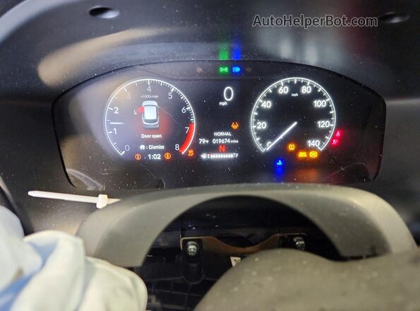 3CZRZ2H53SM766775 2025 HONDA HR-V Синий Вид щитка приборов