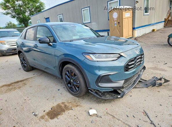 3CZRZ2H53SM778232 2025 HONDA HR-V Blue Przód prawy