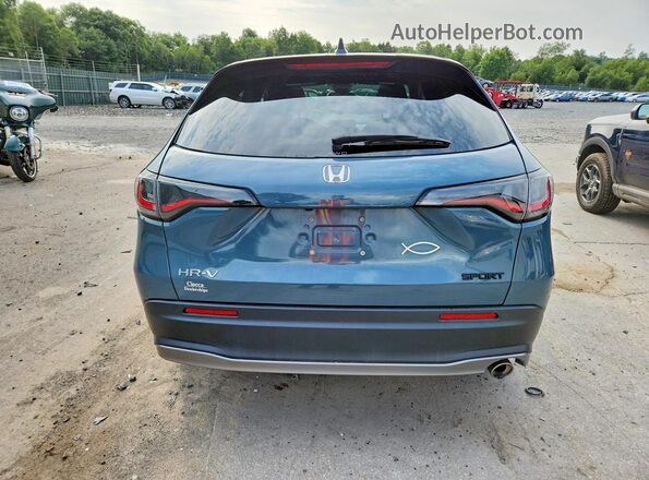 3CZRZ2H53SM778232 2025 HONDA HR-V Blue Widok z tyłu