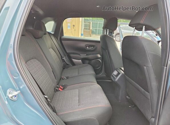 3CZRZ2H53SM778232 2025 HONDA HR-V Blue Widok wnętrza z tyłu