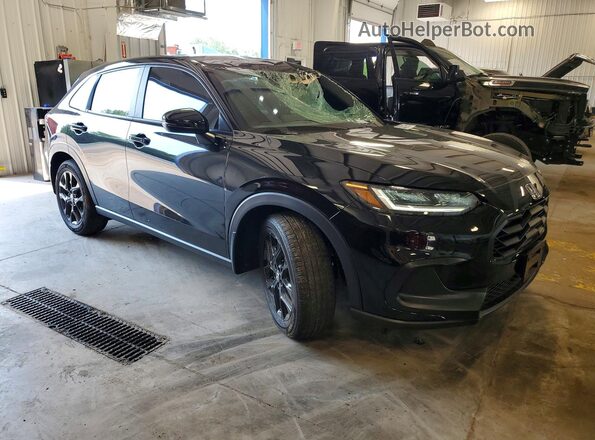 3CZRZ2H53SM790199 2025 HONDA HR-V Black Передня права чверть